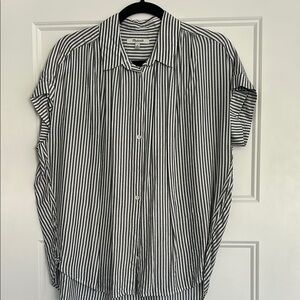 Madewell Striped Button Down Blouse